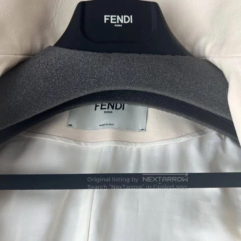 Fendi Fendi Wool cloak coat Size XS / US 0-2 / IT 36-38 - 4 Thumbnail