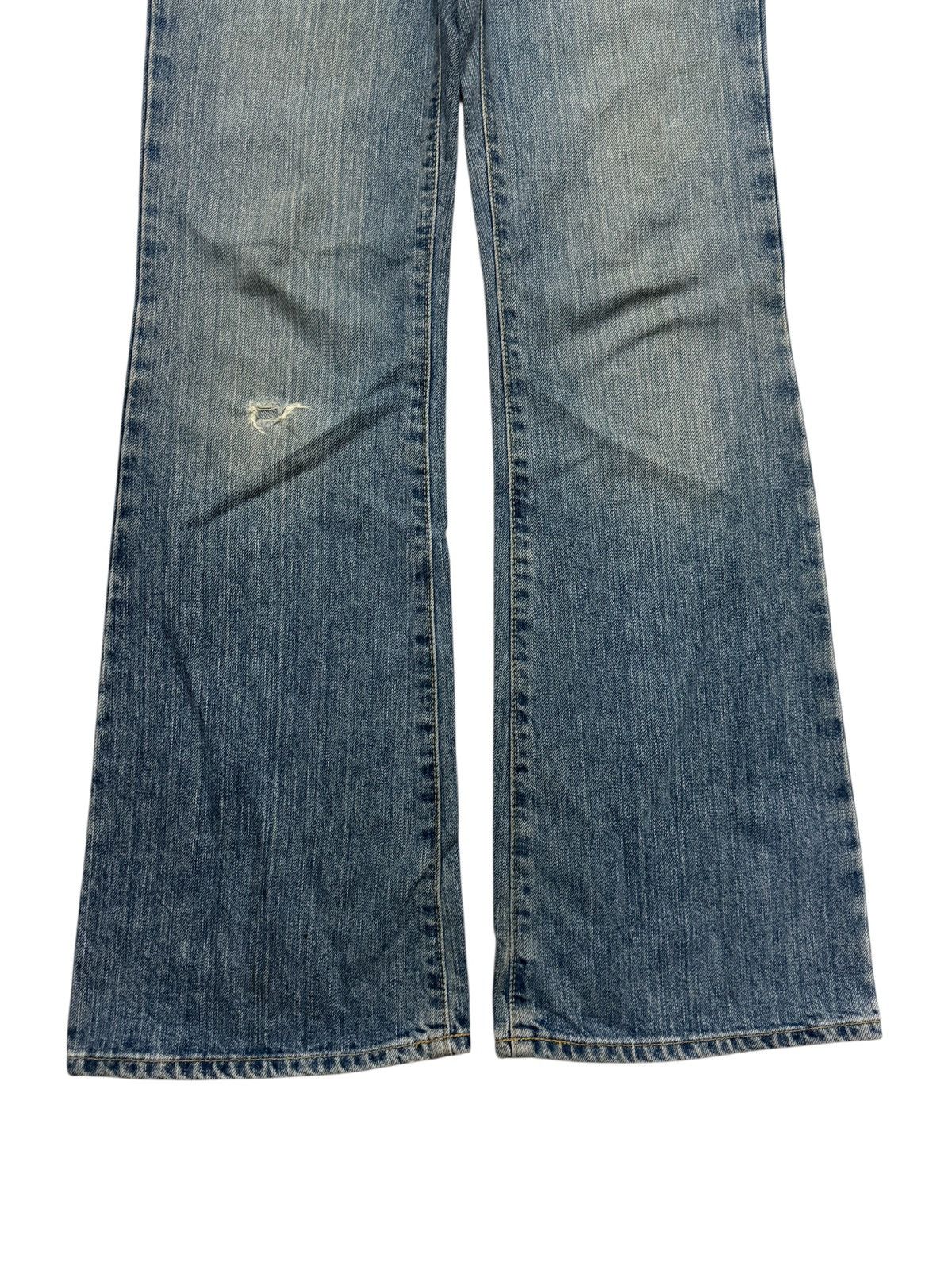 Gap 💥FLARE💥VTG GAP LOW RISE FLARE MUD-WASHED GRUNGE DISTRESSED Size US 27 - 6 Thumbnail