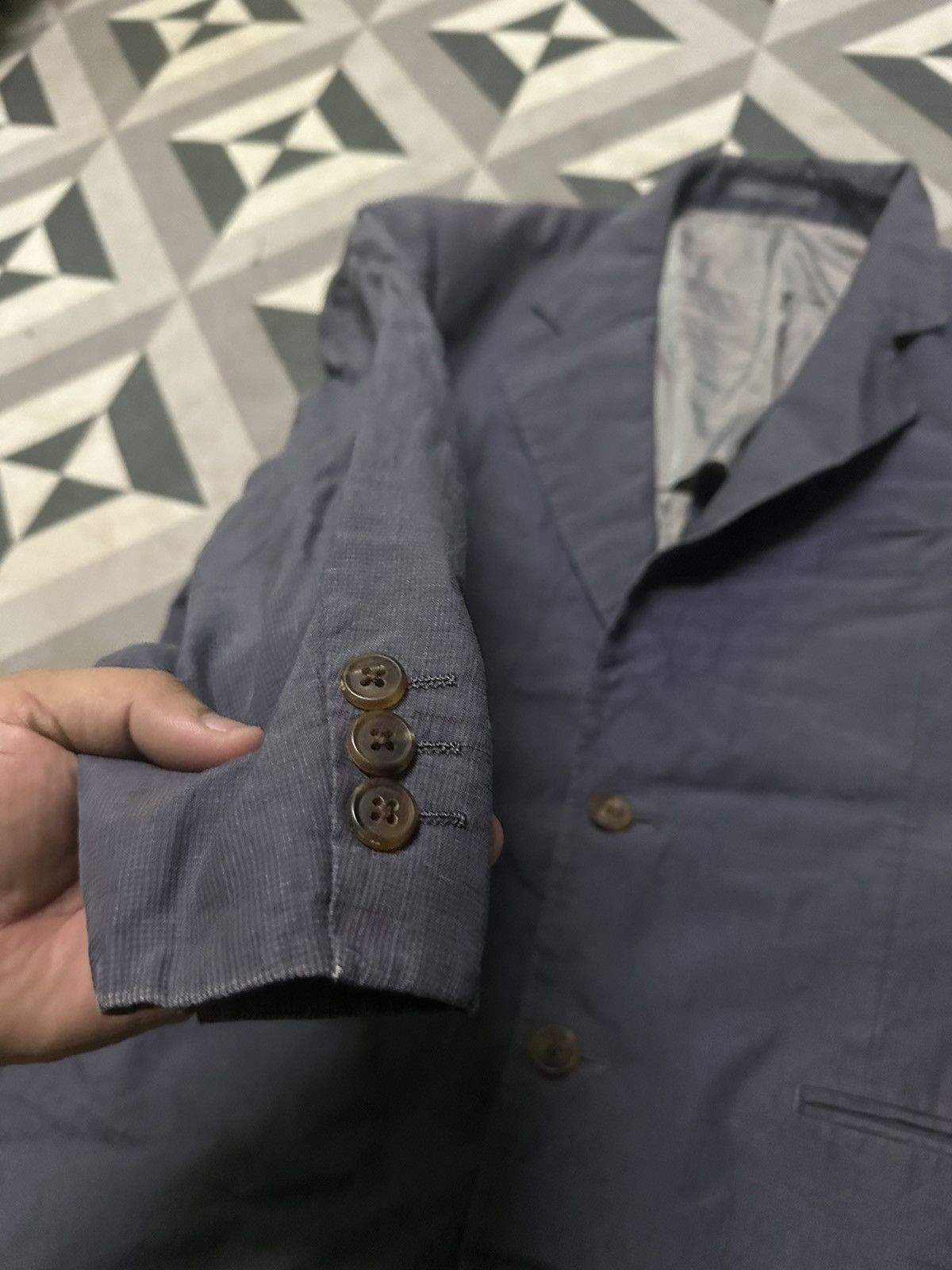 Burberry Burberry silk & linen coat Size US M / EU 48-50 / 2 - 6 Thumbnail