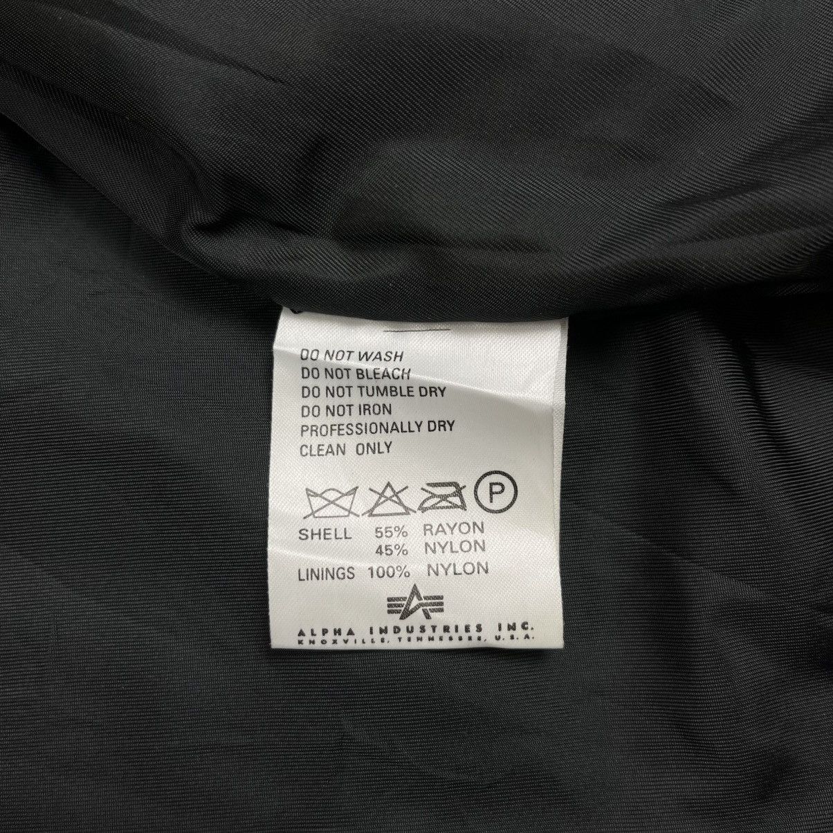 Alpha Industries Alpha Industries nylon rayon work jacket Size US L / EU 52-54 / 3 - 10 Thumbnail