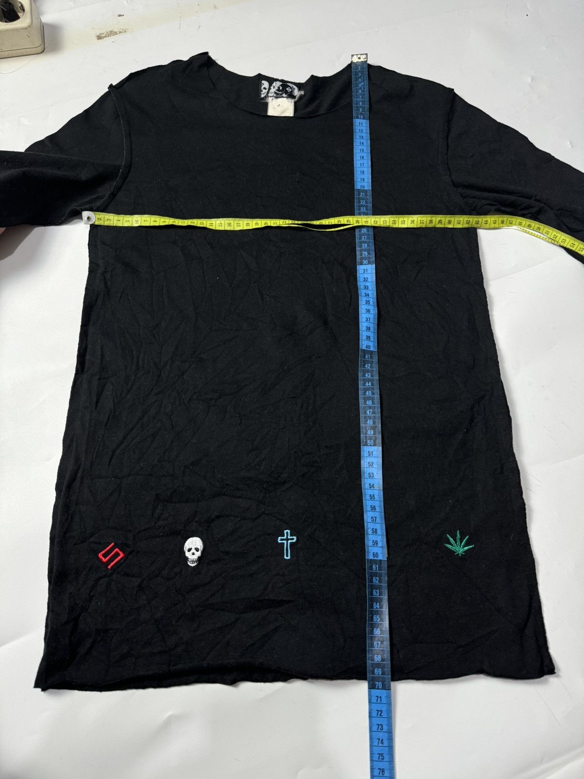If Six Was Nine × Japanese Brand × Le Grande Bleu (L.G.B.) Japanese Skulls Long Sleeve Archived Style Size US S / EU 44-46 / 1 - 5 Thumbnail