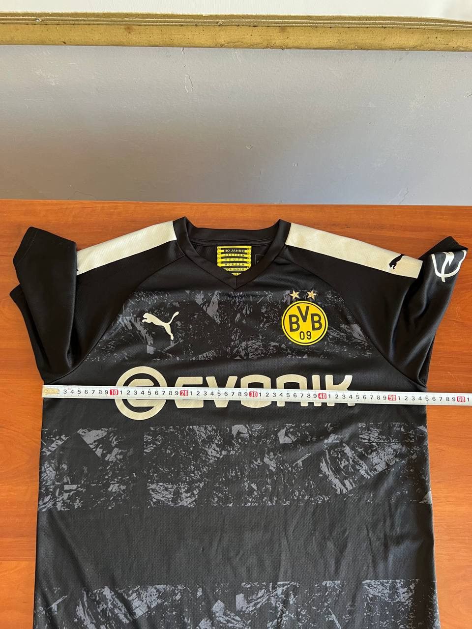 Puma 2019/20 BORUSSIA DORTMUND #7 SANCHO AWAY SOCCER JERSEY SHIRT Size US L / EU 52-54 / 3 - 21 Thumbnail