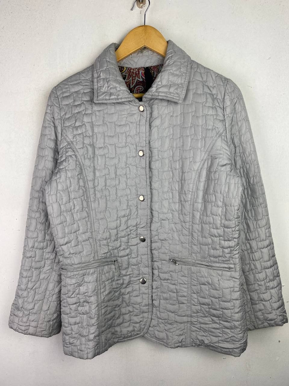 Japanese Brand japanese brands quilted jacket paisley design lining Size M / US 6-8 / IT 42-44 - 1 Thumbnail