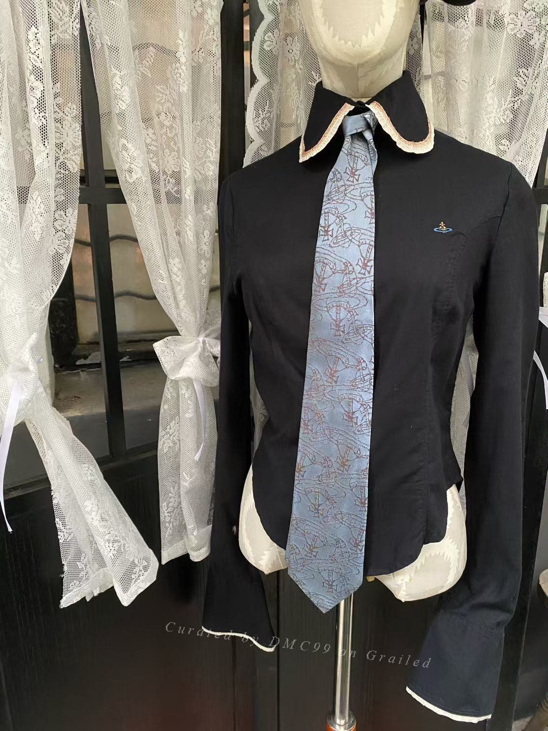 Vivienne Westwood Vivienne Westwood Saturn Print Tie Size ONE SIZE - 1 Thumbnail
