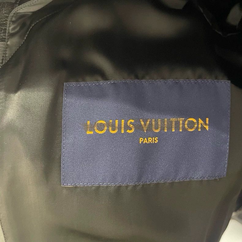 Louis Vuitton Louis Vuitton Checkerboard leather jacket Size US L / EU 52-54 / 3 - 3 Thumbnail