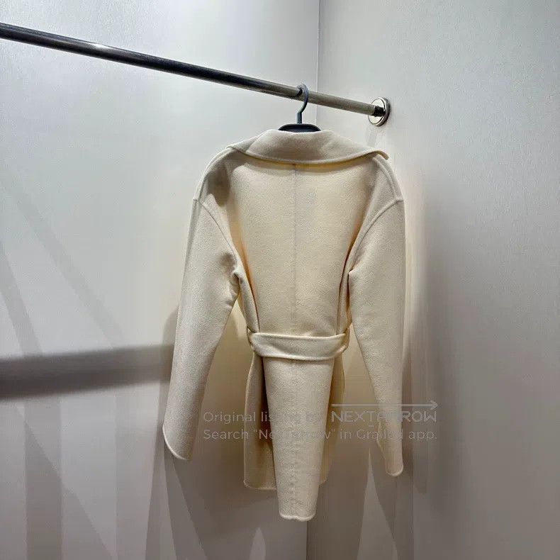 Hermes Hermes Belted Cashmere Coat Jacket Size XS / US 0-2 / IT 36-38 - 2 Thumbnail