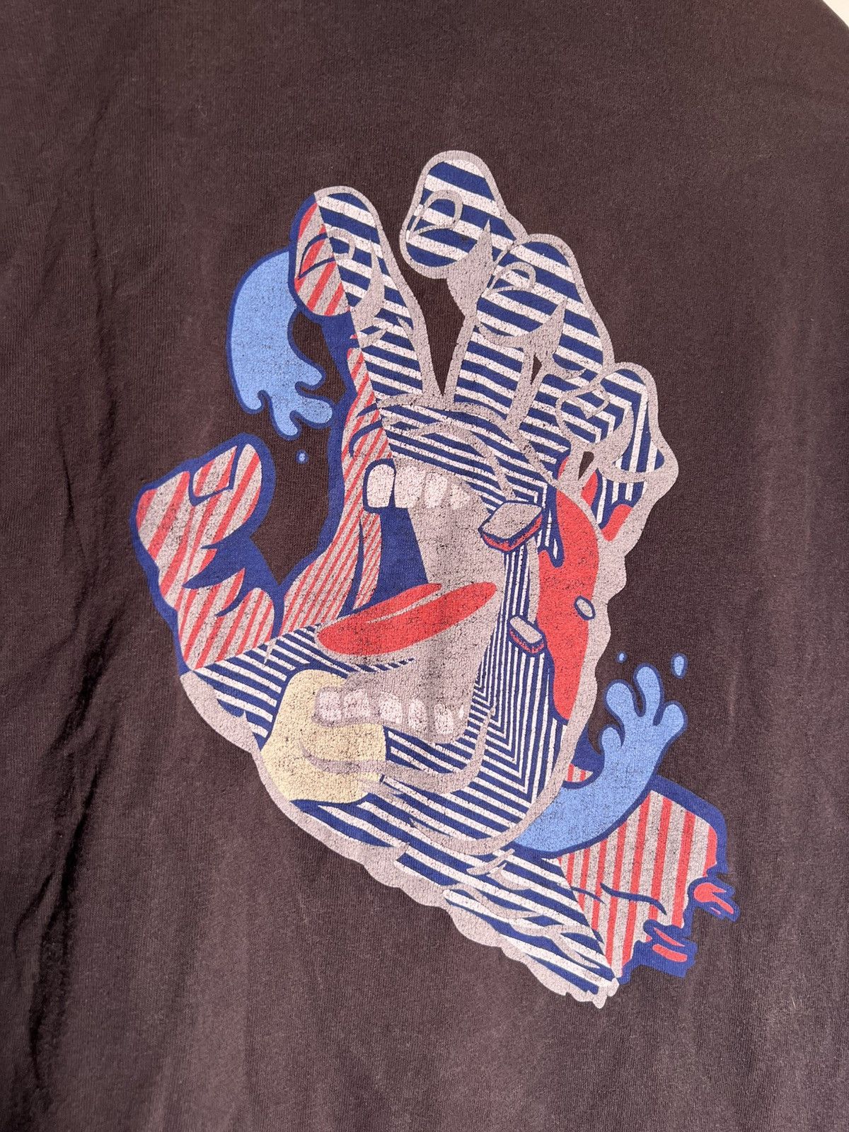 Vintage Y2K 2000’s VTG Vintage Santa Cruz Monster Hand Retro T Shirt Size US M / EU 48-50 / 2 - 5 Thumbnail