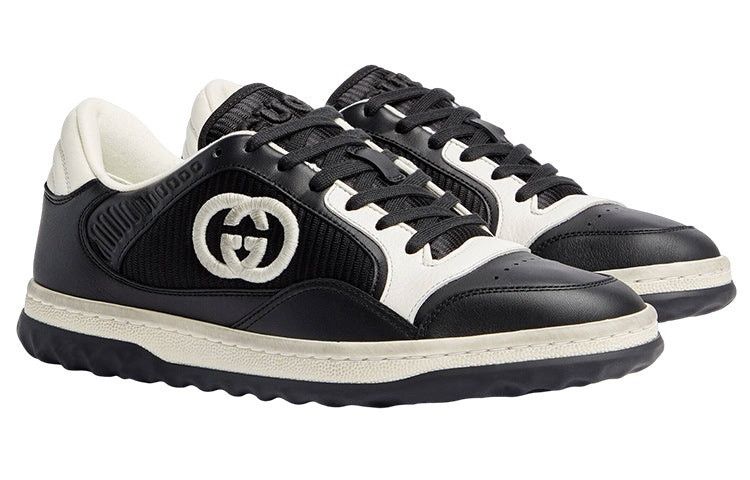 Gucci o1s1wg110425 MAC80 Sneakers in Black & White Size US 5 / IT 35 - 3 Thumbnail