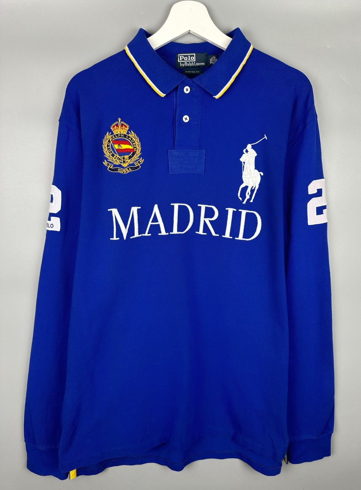 トップス Polo Ralph Lauren Chief Keef Blue France Polo Ralph Lauren Polo Shirt Paris Blue France # 5 Chief