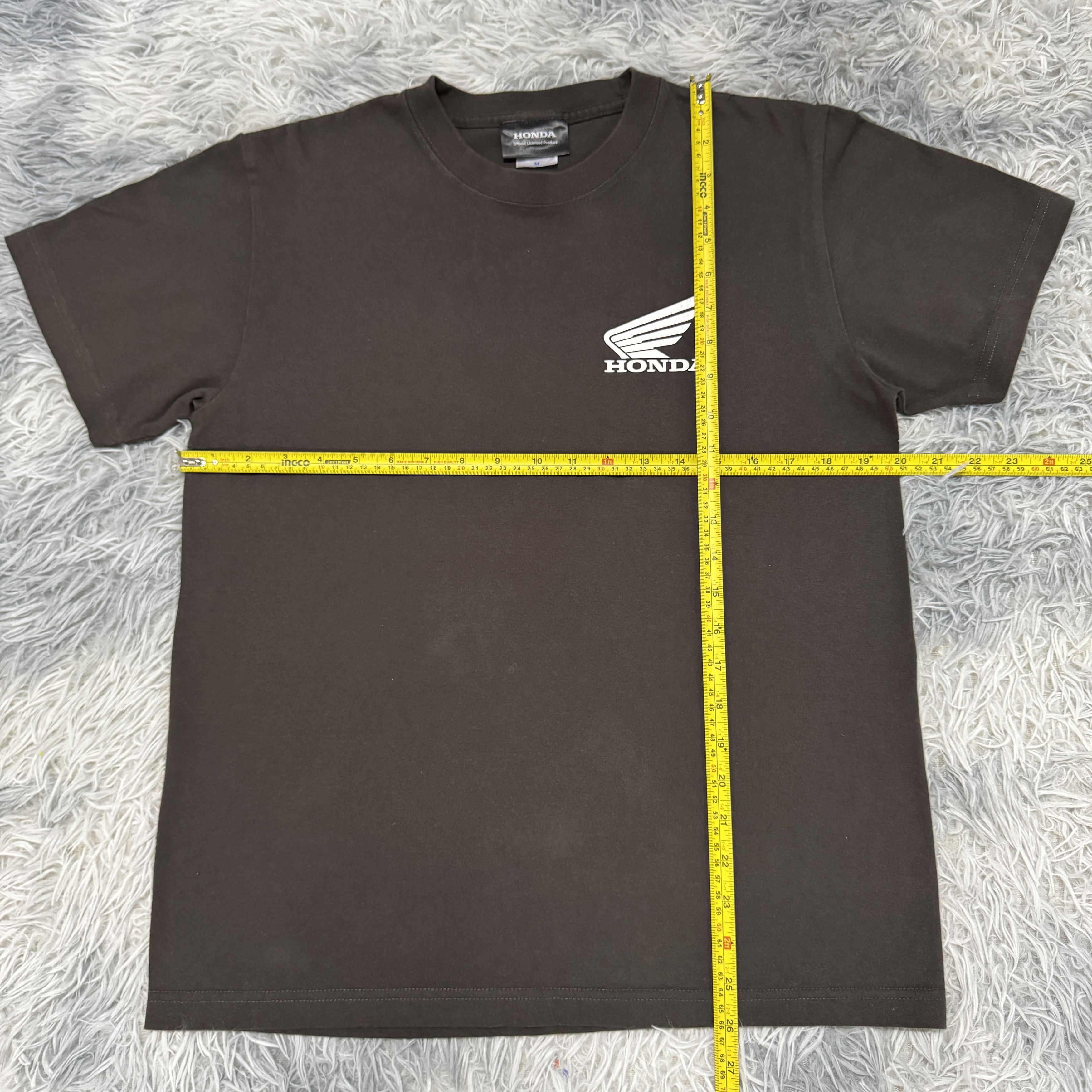 Honda Official Honda Wing Logo With Big Wing Backhit Logo Tshirt Size US M / EU 48-50 / 2 - 7 Thumbnail