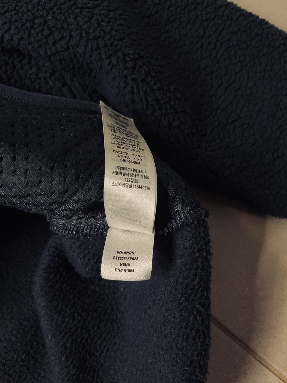 Patagonia × Vintage Patagonia Retro Pile Fleece Marsupial Pullover Natural Size US L / EU 52-54 / 3 - 5 Thumbnail