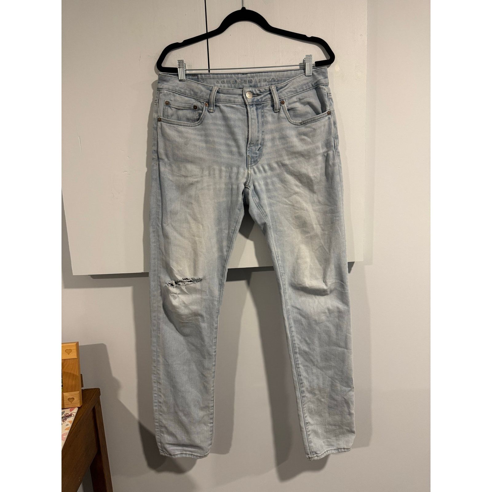 American Eagle Outfitters Men's American Eagle Airflex Jeans Size 32X34 Size US 32 / EU 48 - 2 Thumbnail