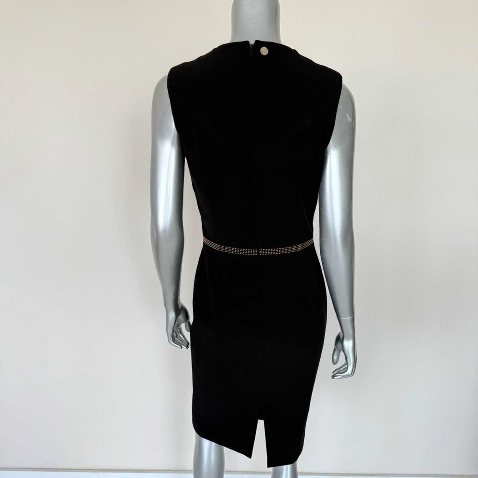 Versace New Versace Collection Black Studded Dress IT 42 US 6 1195$ Size M / US 6-8 / IT 42-44 - 6 Thumbnail
