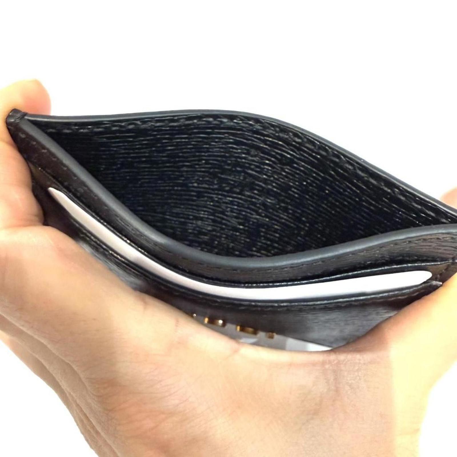 Gucci Gucci black leather card holder Size ONE SIZE - 5 Thumbnail