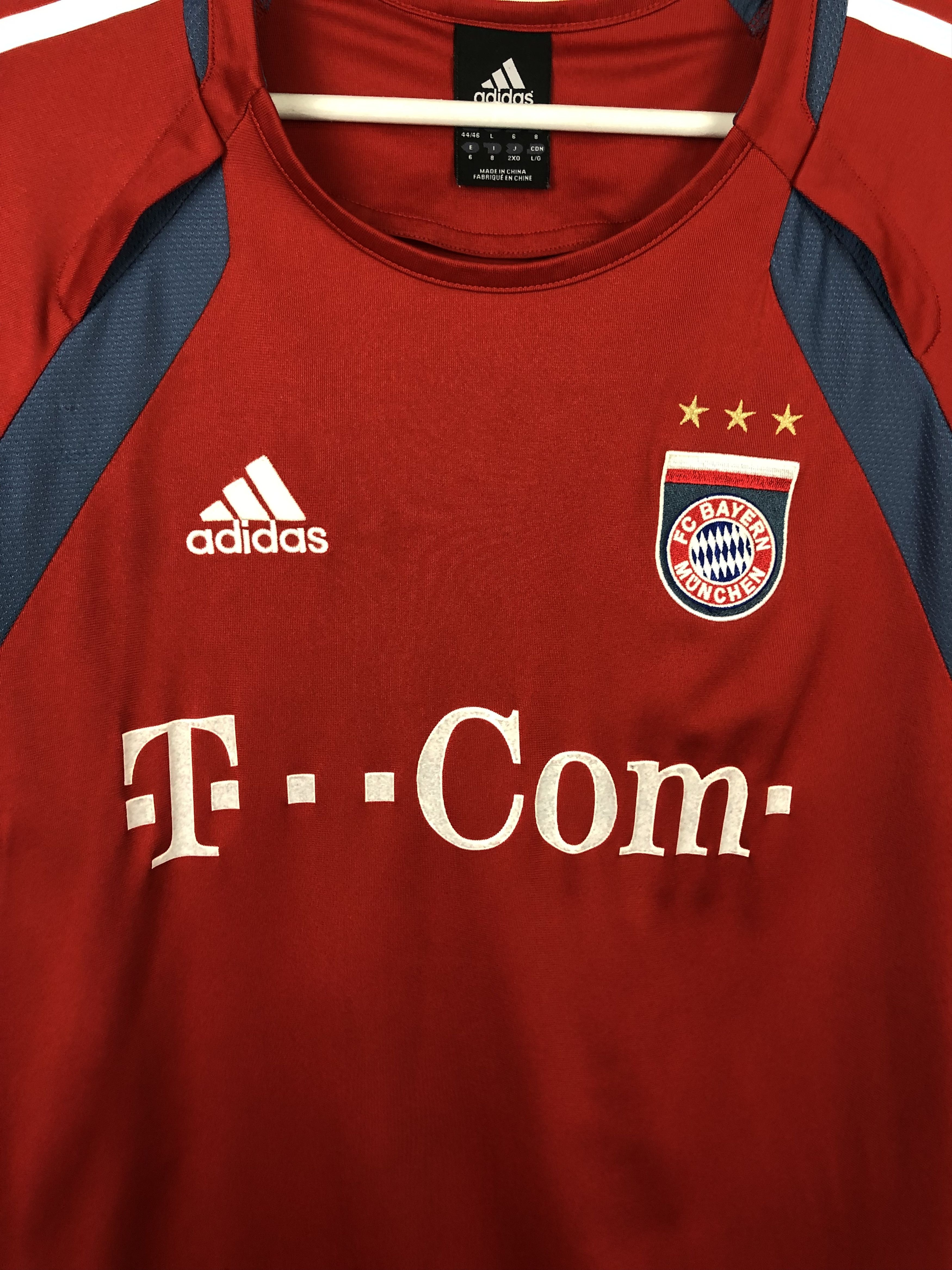 Adidas Vintage Adidas Bayern Munich Football Shirt Soccer Train Size US L / EU 52-54 / 3 - 3 Thumbnail