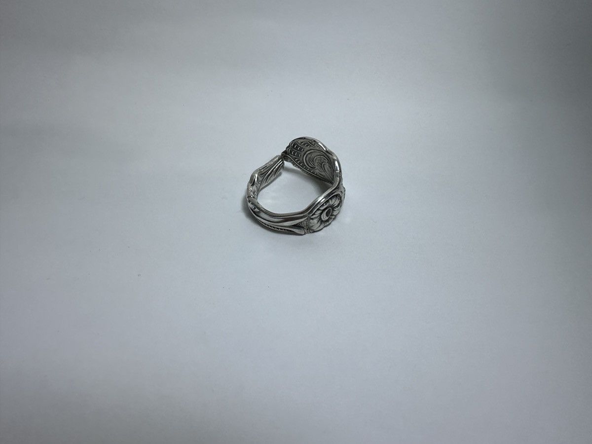 Other Vintage Hand-crafted Silver Ring x Pure Silver Size ONE SIZE - 2 Thumbnail
