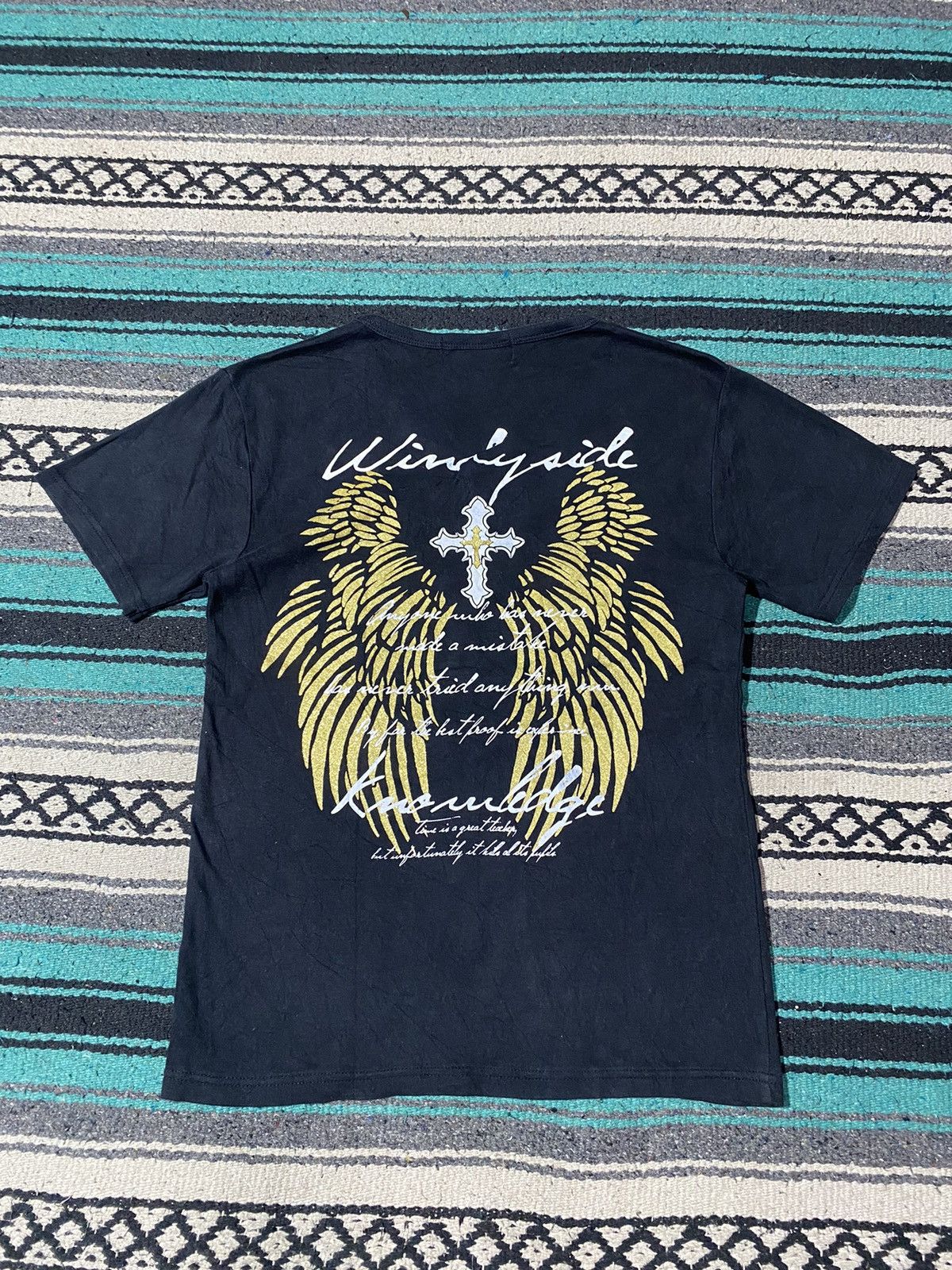 If Six Was Nine 2000s Beaumere - Vkei Cross Poem shirt Size US M / EU 48-50 / 2 - 1 Thumbnail