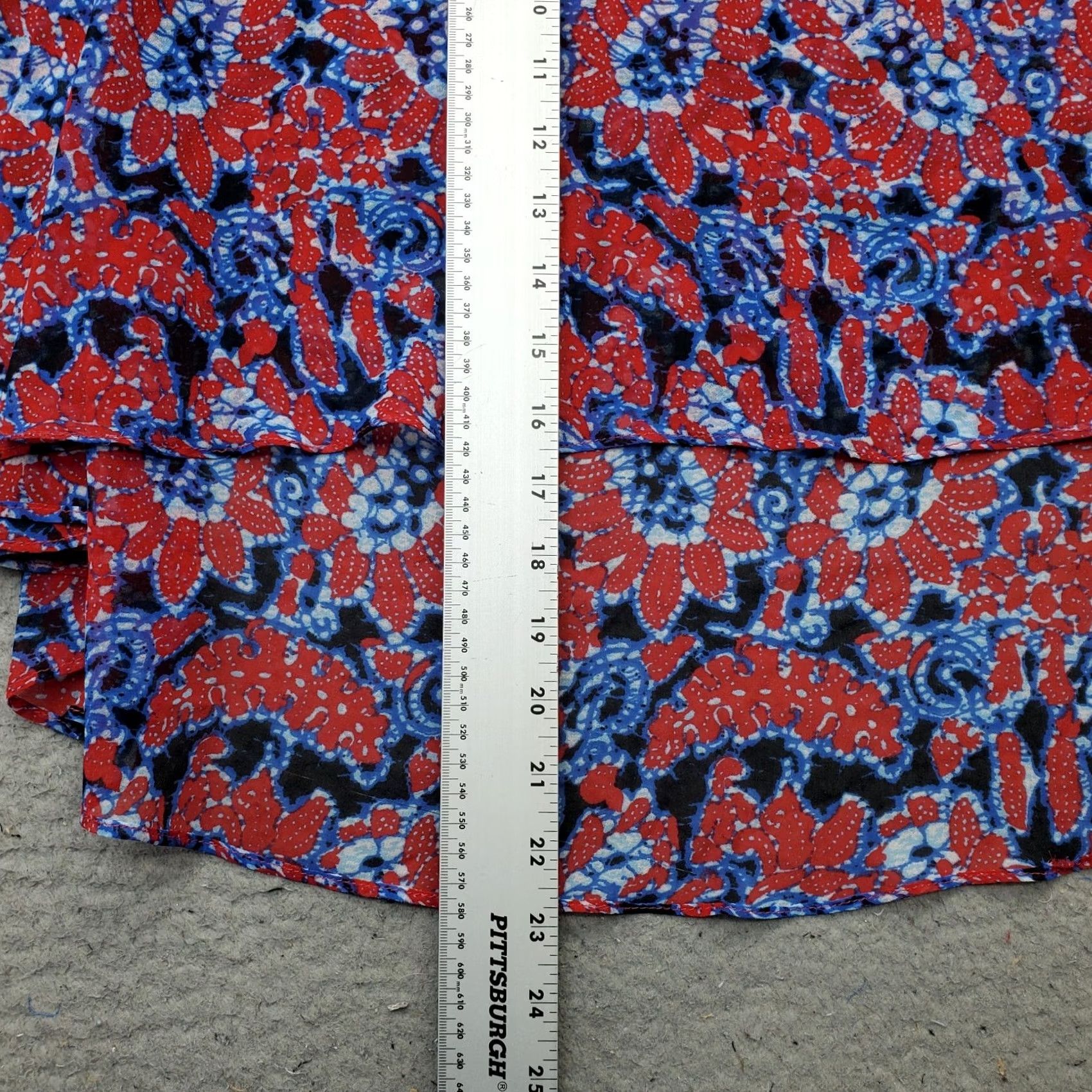 Michael Kors Michael Kors Layered Skirt Womens XS Multicolor Paisley Elastic Waistband Pull On Size 26" / US 2 / IT 38 - 3 Thumbnail