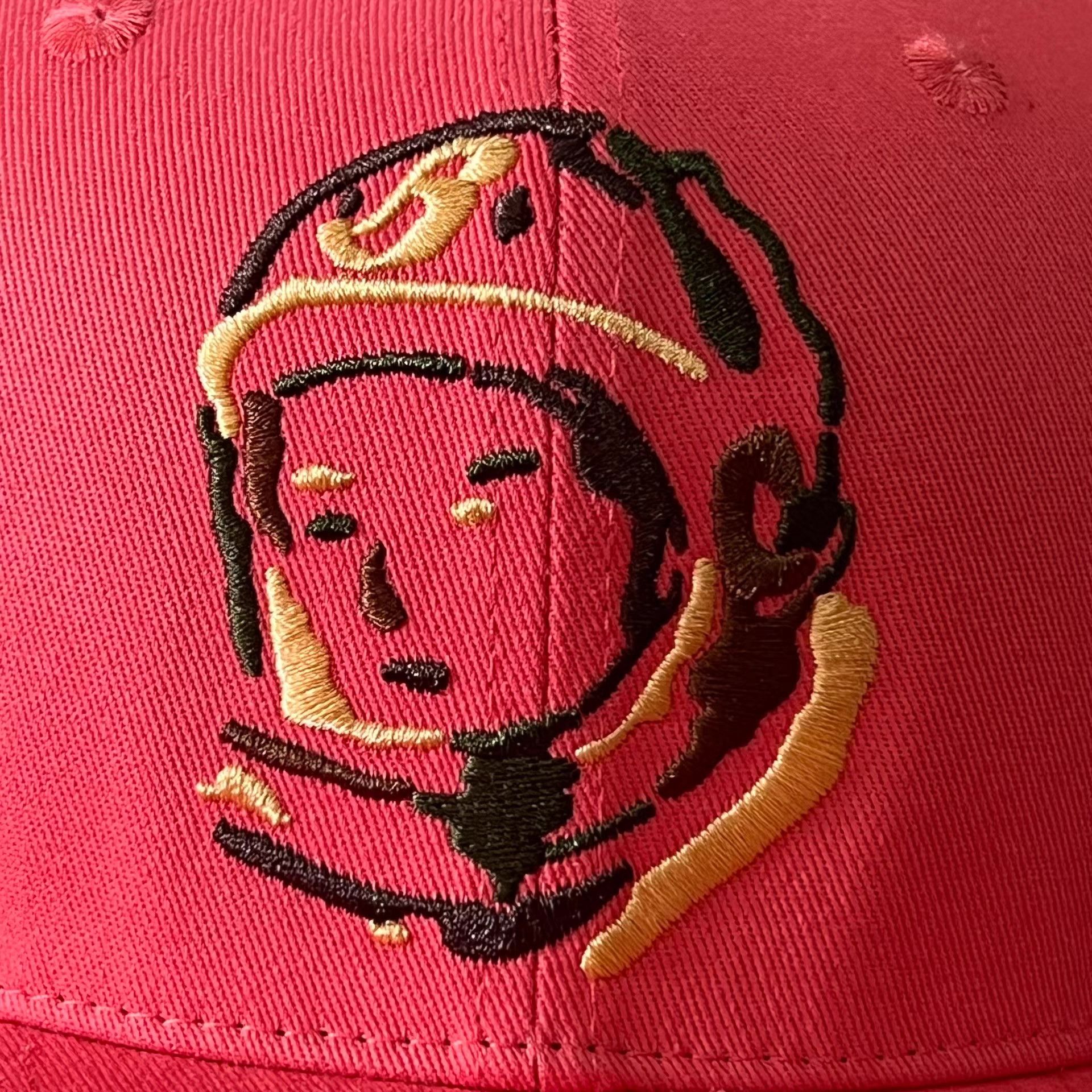 Billionaire Boys Club BBCClassicEmbroideredAstronautHeadFlatBrim Baseball Cap Q7 Size ONE SIZE - 2 Thumbnail