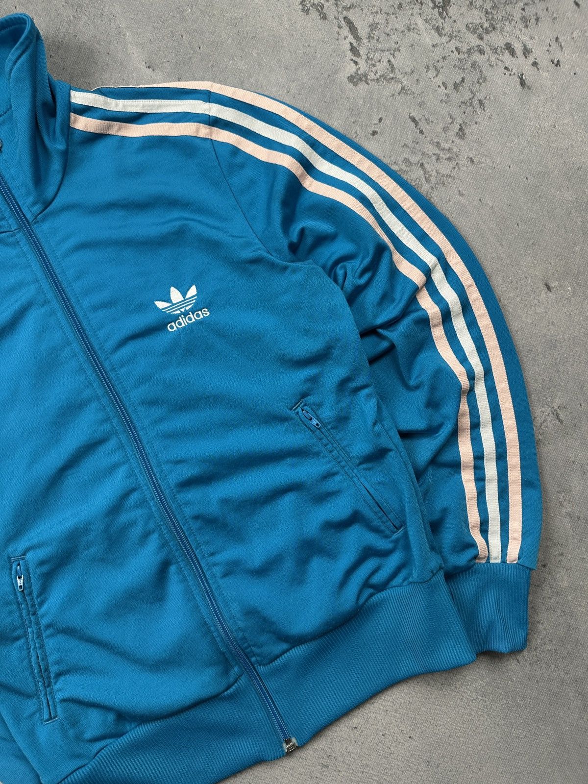 Adidas Vintage y2k Adidas Stripes Olympic Track Jacket Hype 90s 00s Size S / US 4 / IT 40 - 4 Thumbnail