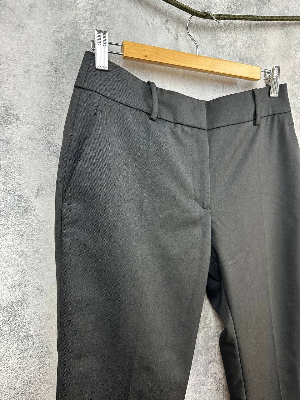Sandro Sandro Paris Wool Blend Tailored Dress Trousers Slim Fit Size 26" / US 2 / IT 38 - 3 Thumbnail
