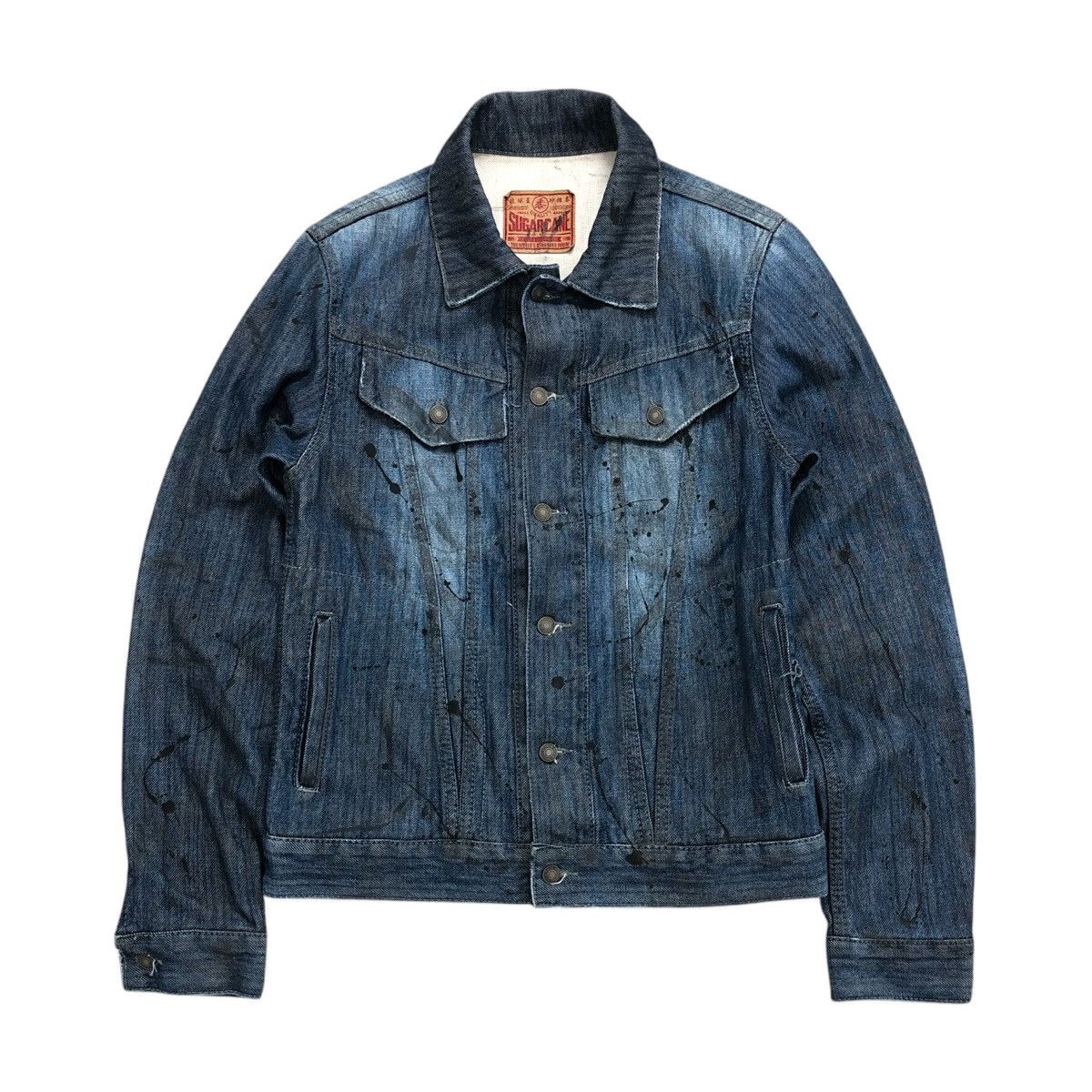 【Sugar Cane】DENIM BLANKET LINED JACKET SUGAR CANE 