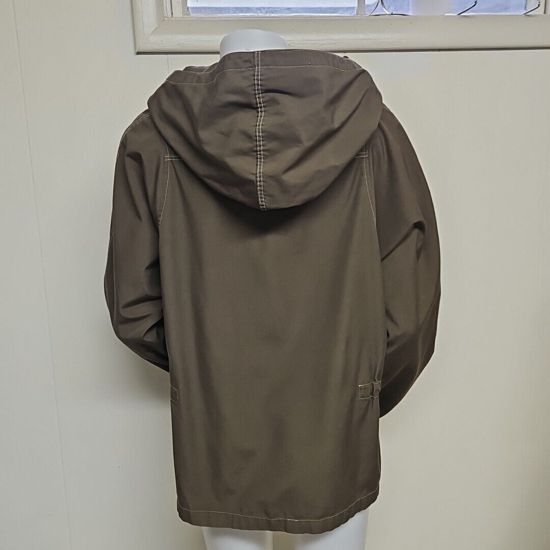 Vintage Polsport Lace Up Hoodie Mens S/M Khaki Canvas Pullover 1960s Size US S / EU 44-46 / 1 - 3 Thumbnail