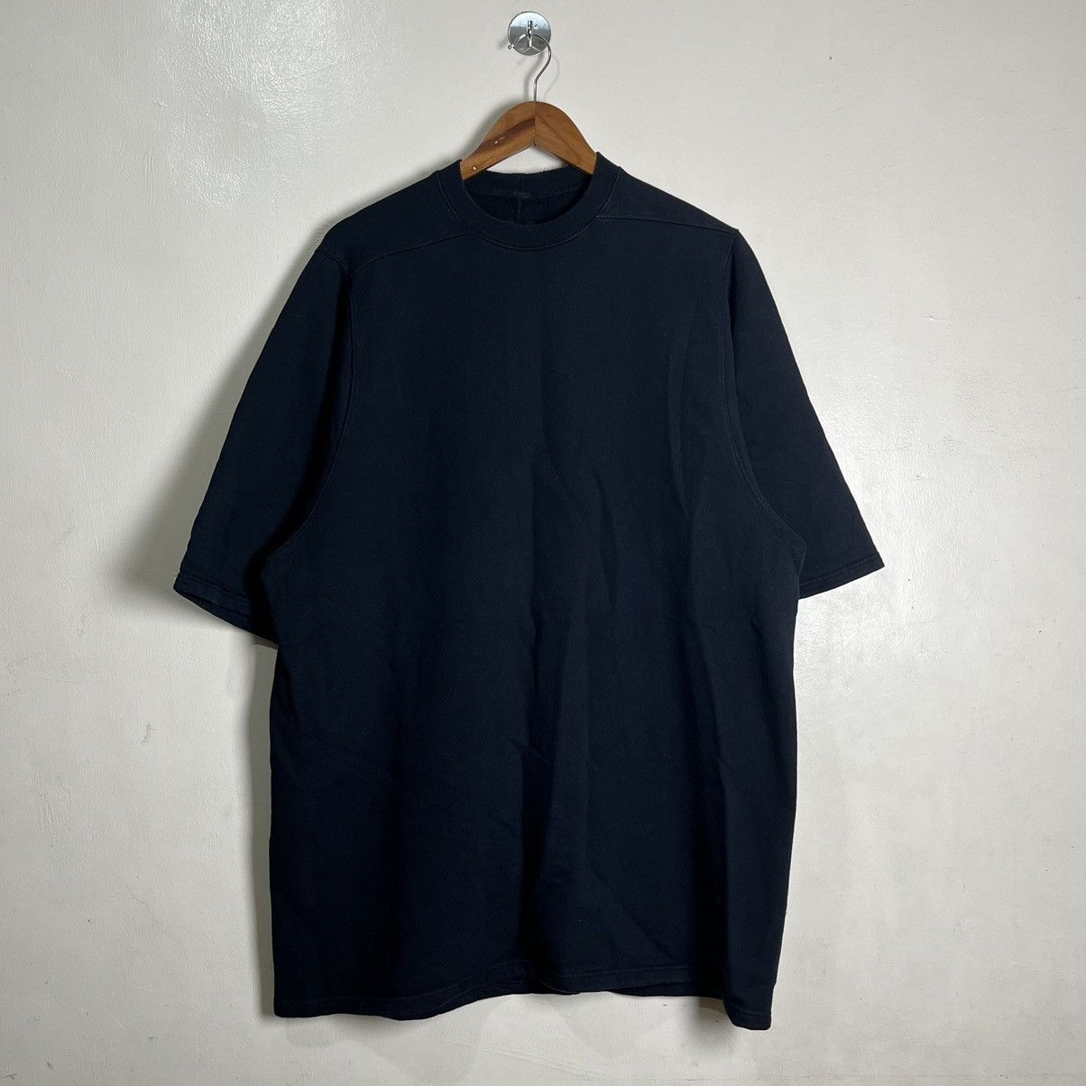 Rick Owens Drkshdw Rick Owens Dark Shadow Heavyweight Jumbo Tee Size US XL / EU 56 / 4 - 1 Thumbnail