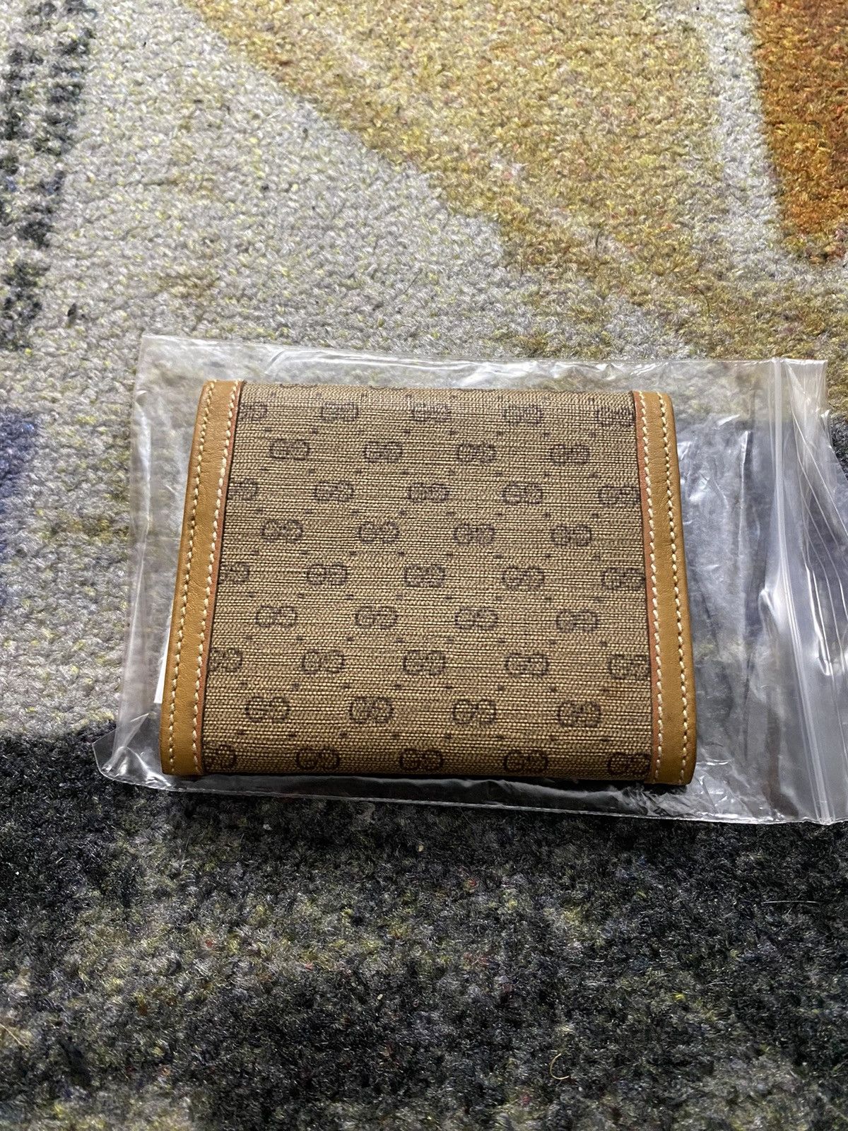 Gucci Gucci Micro GG Interlocking Folding Wallet Size ONE SIZE - 3 Thumbnail