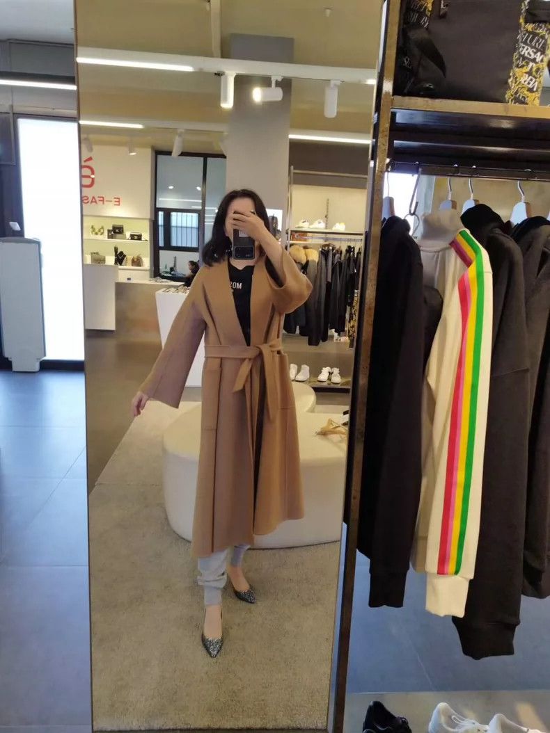 Max Mara Max Mara Classic Labbro 100% cashmere coat Size S / US 4 / IT 40 - 8 Thumbnail