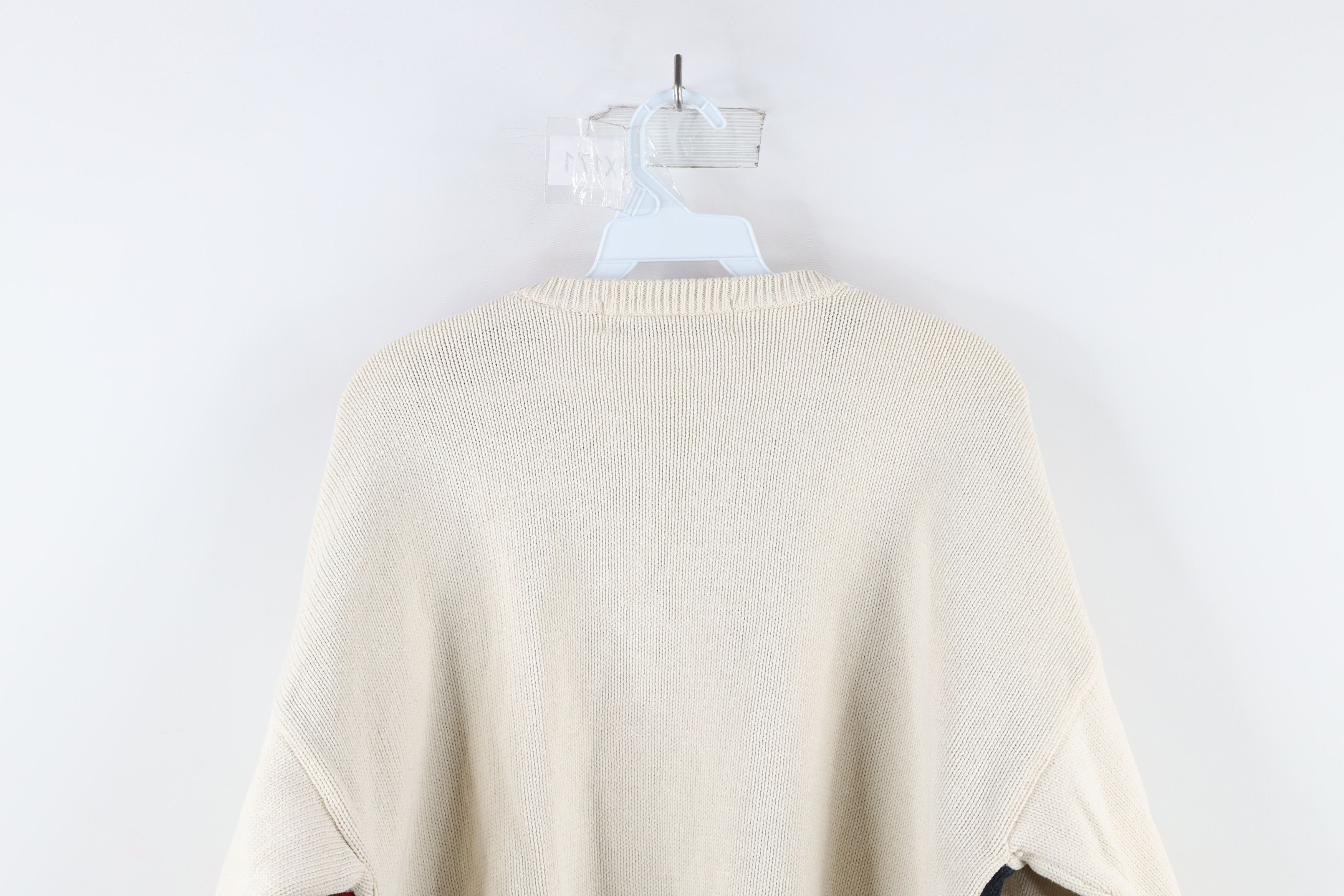 Vintage Vintage 90s Streetwear Golfing Golf Knit Sweater Cotton Size US XL / EU 56 / 4 - 12 Thumbnail