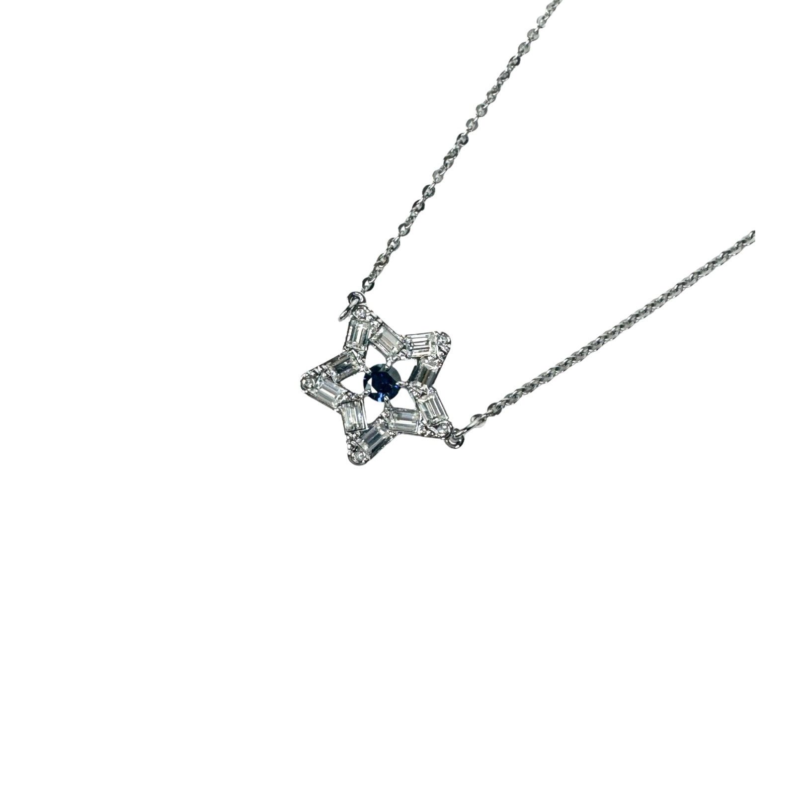 Swarovski Swarovski Stella Necklace Mixed cuts, Star Pendant Blue Size ONE SIZE - 5 Thumbnail