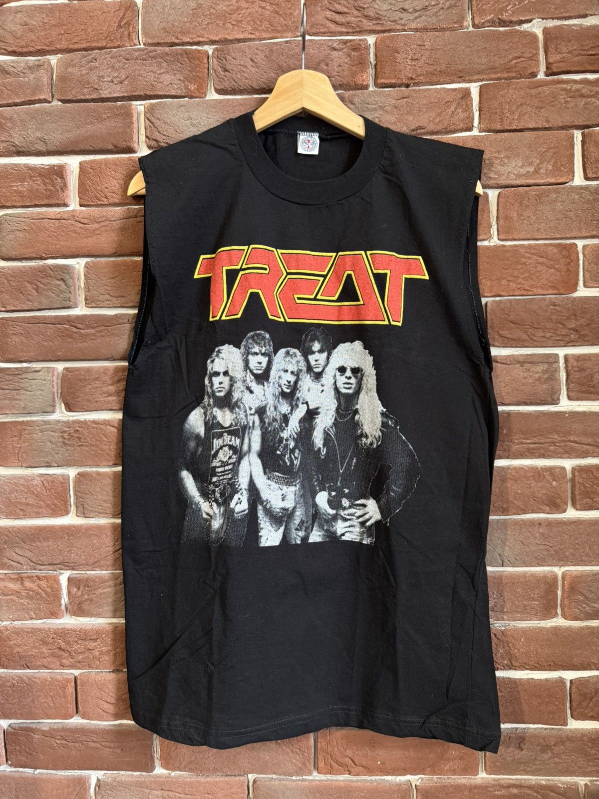 Band Tees Vintage 1990 Treat European Tour 90s XL Rock Band Tee 90s Size US XL / EU 56 / 4 - 1 Thumbnail