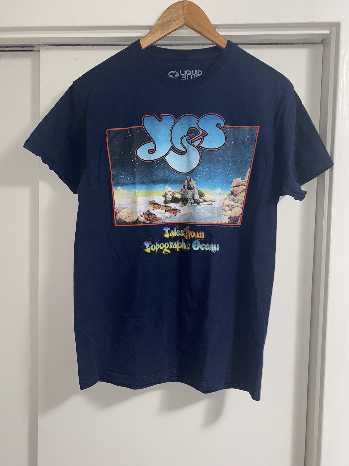 Liquid Blue × Vintage YES Liquid Blue Band T-Shirt medium Size US M / EU 48-50 / 2 - 1 Thumbnail
