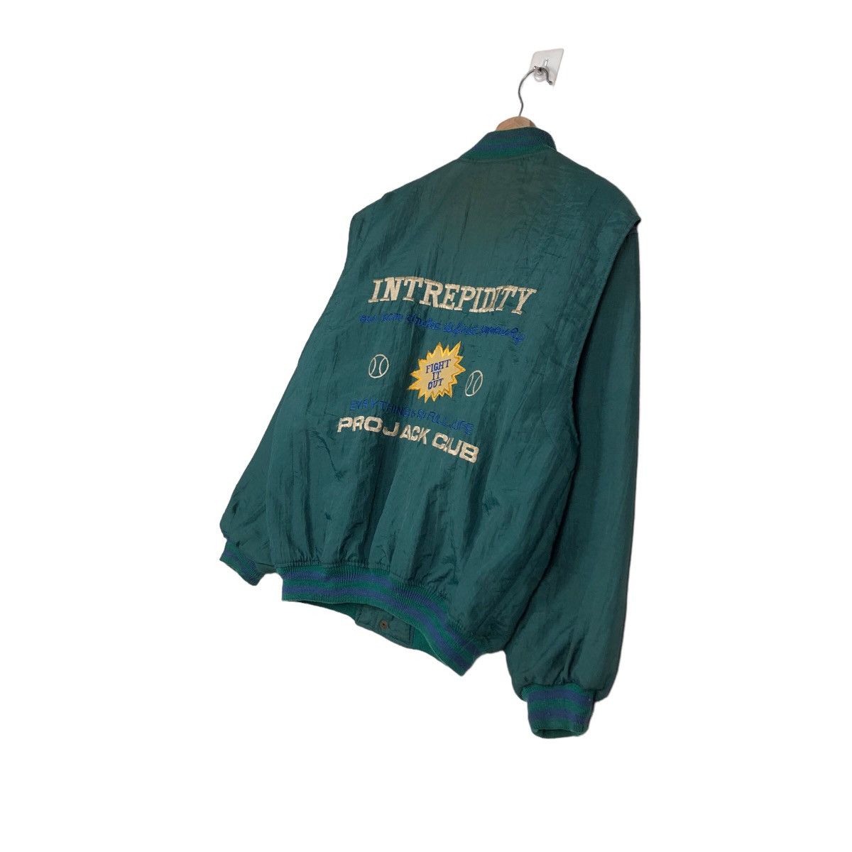 Hysteric Glamour 🔥Vintage Bomber Jacket Projack Club Big Logo Cartoon Size US S / EU 44-46 / 1 - 10 Thumbnail