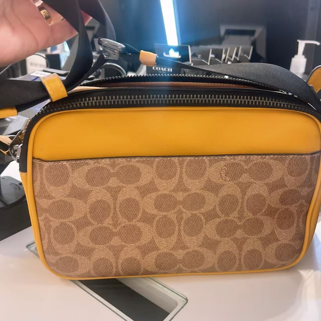 Coach Graham Crossbody Bag In Colorblock Signature Canvas CAX46 Size ONE SIZE - 2 Thumbnail