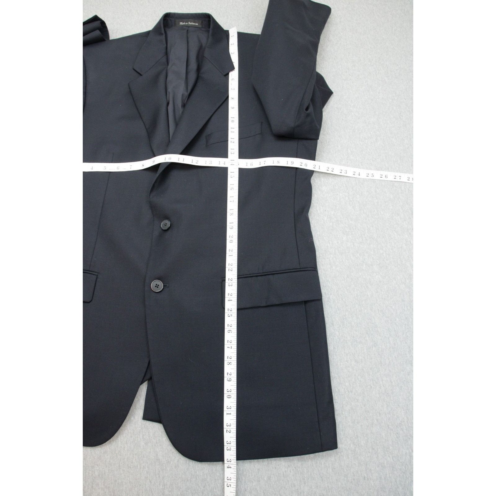 Lauren Ralph Lauren Lauren Ralph Lauren Blazer Mens 42L Navy Blue 100% Wool Size 42L - 9 Thumbnail