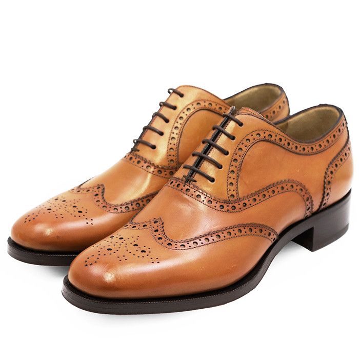 Christian Louboutin Christian Louboutin Christian Louboutin Leather Wingtip Brogue Boots Leather Shoes DUTY FREE for USA Size ONE SIZE - 1 Thumbnail