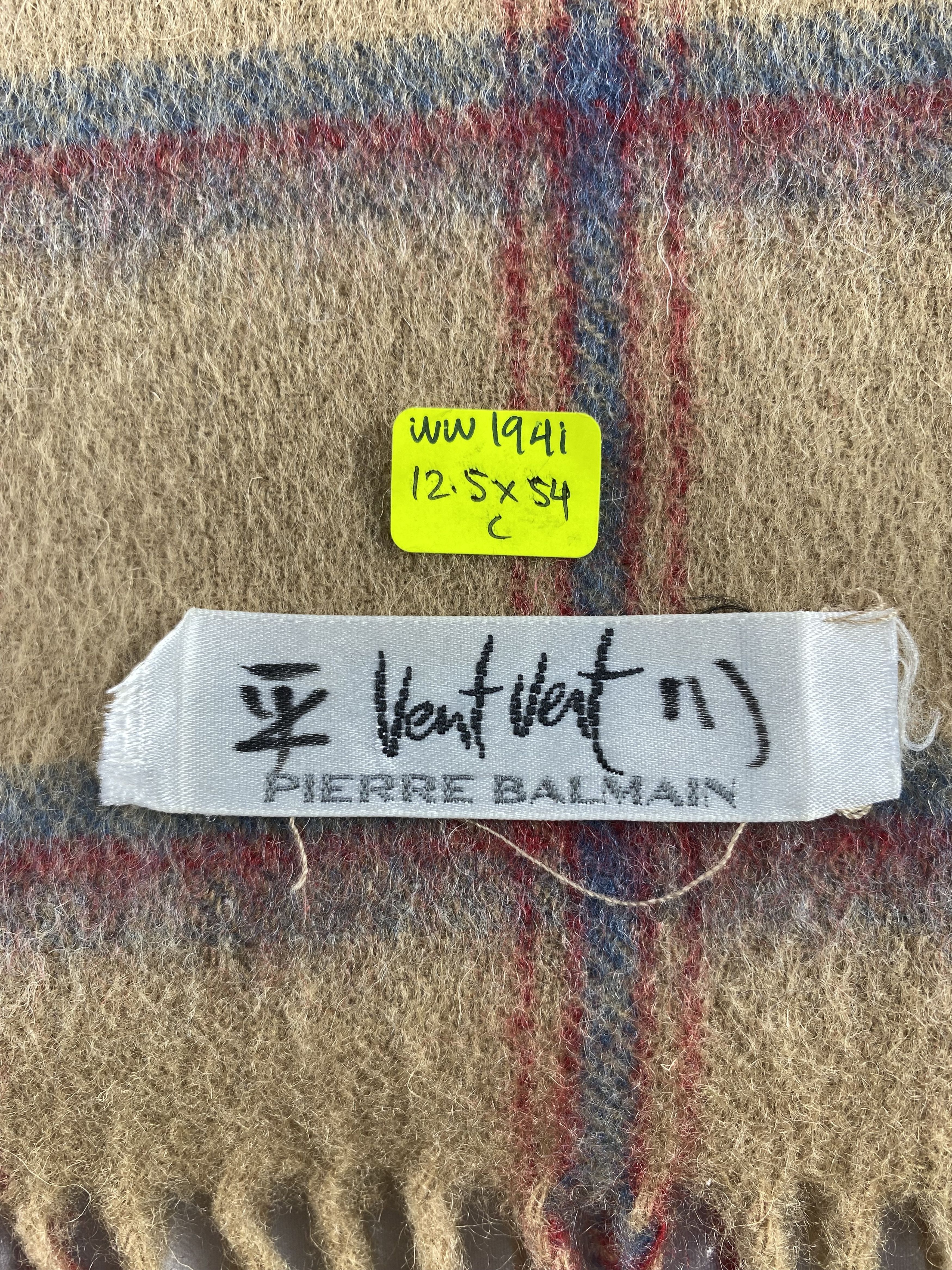 Pierre Balmain Pierre Balmain Scarf / Muffler / Neckwear - WW1941 Size ONE SIZE - 6 Thumbnail