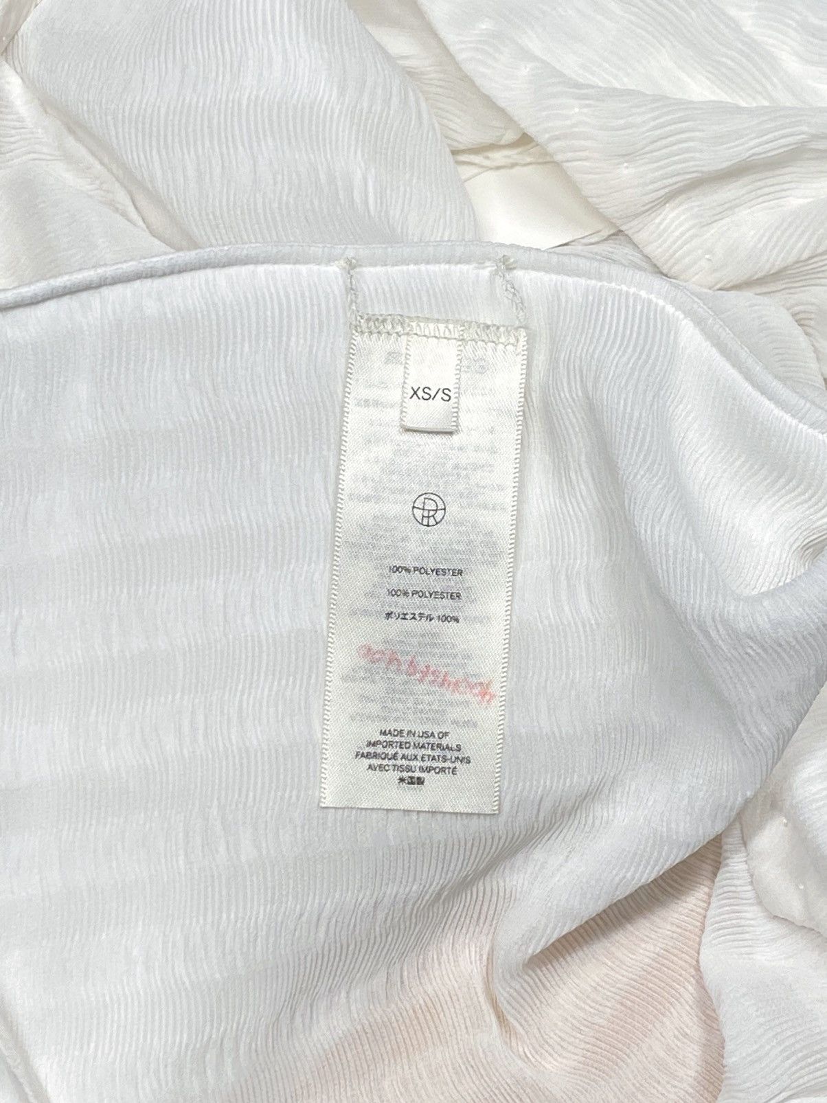 The Row The row Wiola Layered Plissé-Chiffon Blouse size XS/S Size S / US 4 / IT 40 - 17 Thumbnail
