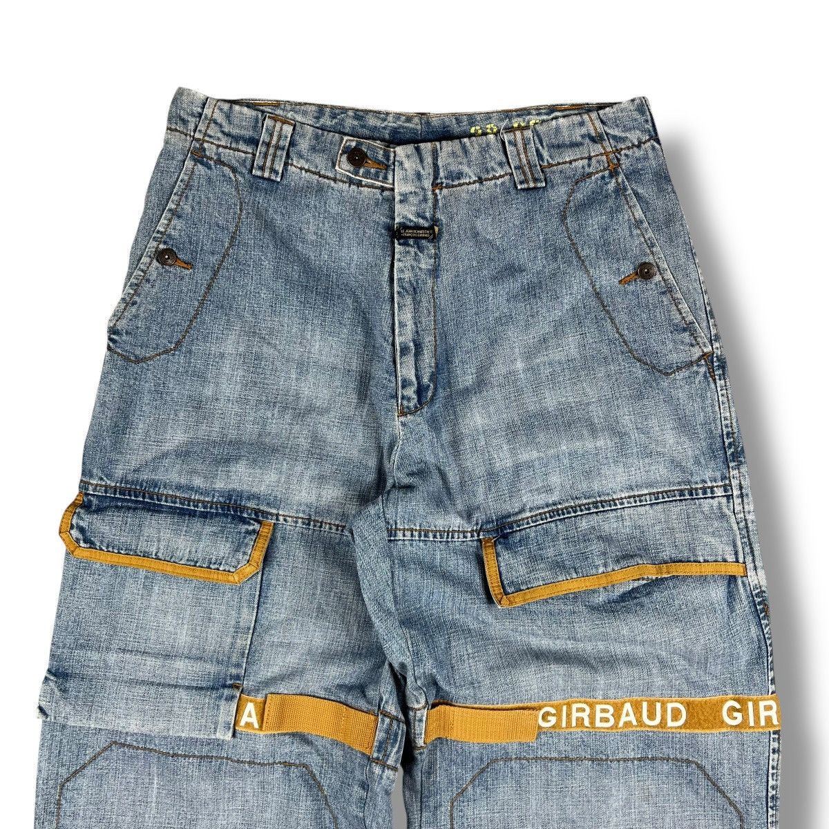 Marithe + Francois Girbaud RARE 90s Marithe Francois Girbaud Vintage Baggy Denim Jeans Size US 34 / EU 50 - 5 Thumbnail