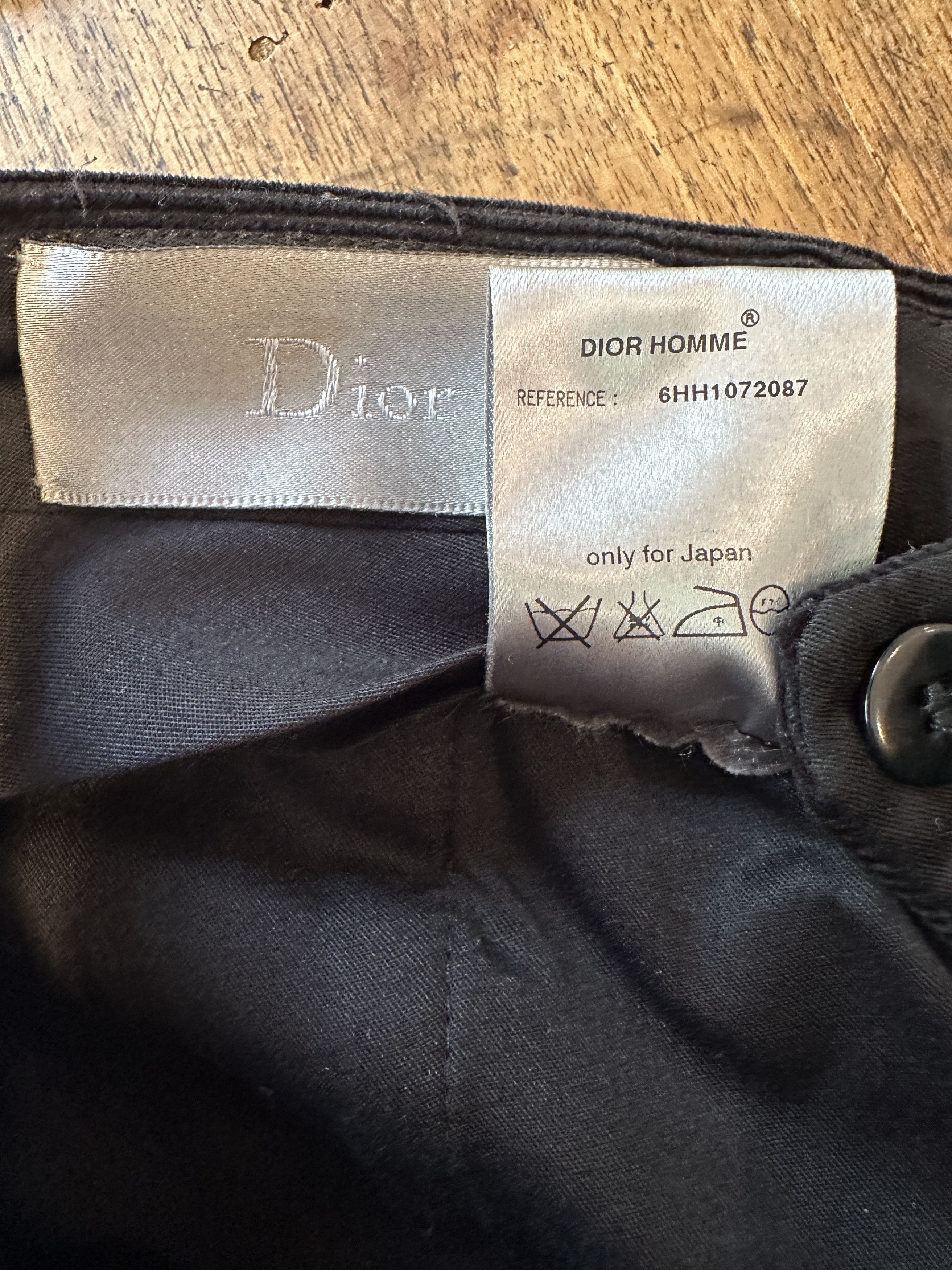 Dior DIOR HOMME HEDI SLIMANE BLACK COTTON CORDUROY SUIT SZ 46 Size 46R - 9 Thumbnail