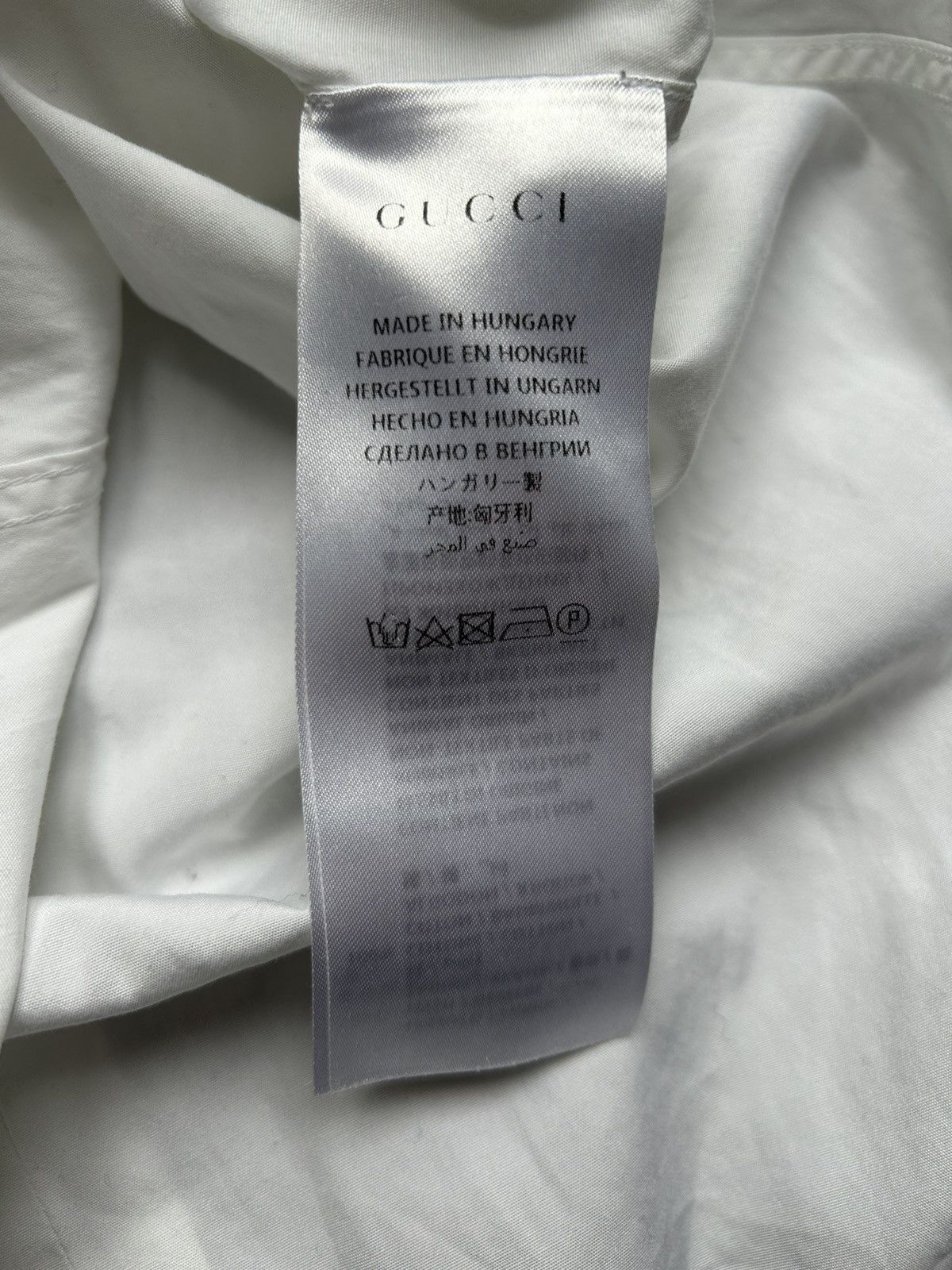 Gucci Gucci Uniform White Shirt Size XS / US 0-2 / IT 36-38 - 6 Thumbnail