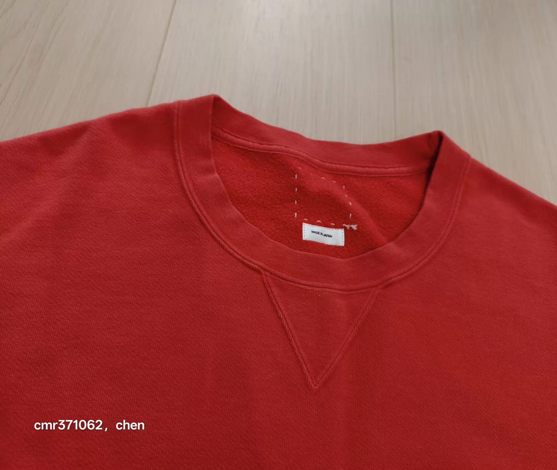 Visvim VISVIM AMPLUS SB L/S DMGD Red 3 Cotton-Nylon Knit Size US L / EU 52-54 / 3 - 4 Thumbnail