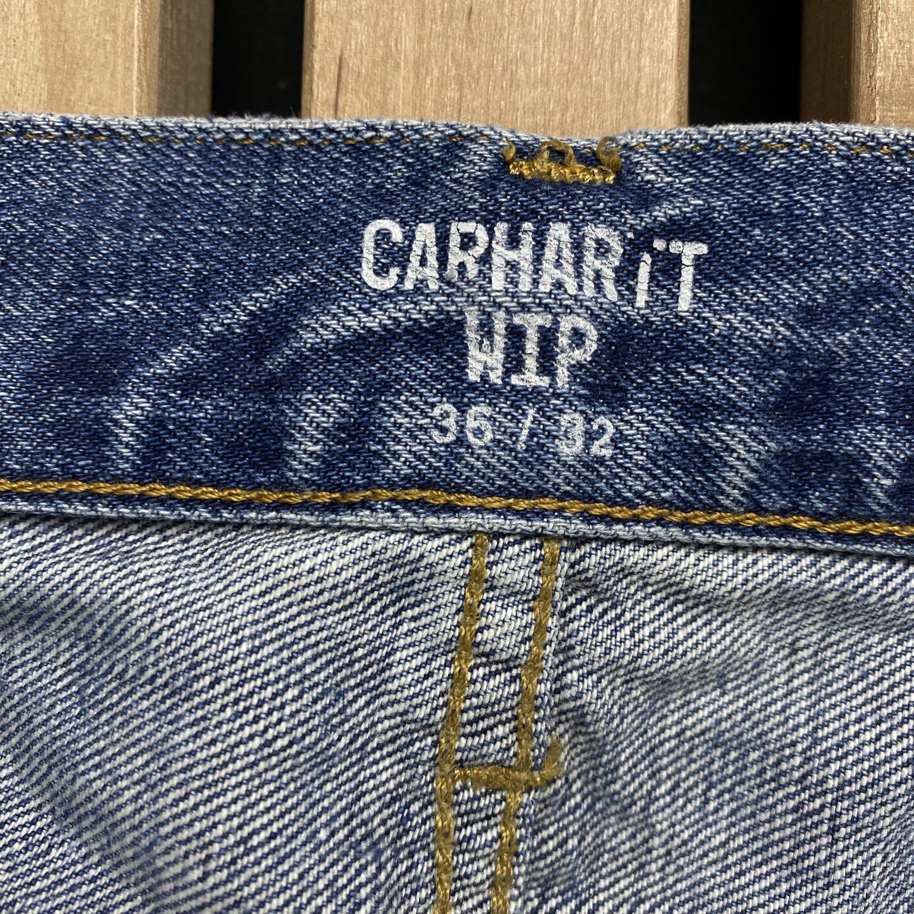 Carhartt × Carhartt Wip × Vintage Mens Jeans Denim Carhartt Wip Vintage Size 36 Size US 36 / EU 52 - 6 Thumbnail