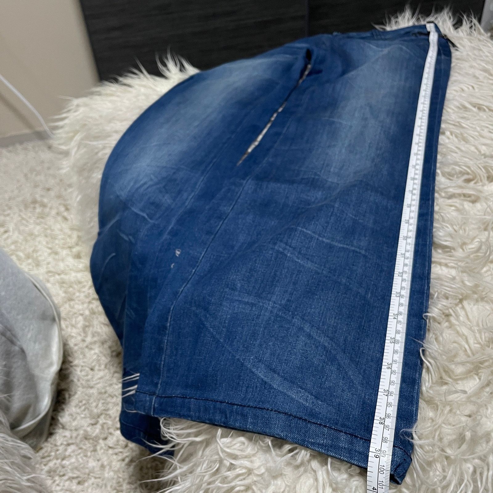 Hysteric Glamour × Japanese Brand × Vintage Vintage Japanese Brand Faded Low-rise Bootcut Denim Jeans Size US 30 / EU 46 - 17 Thumbnail