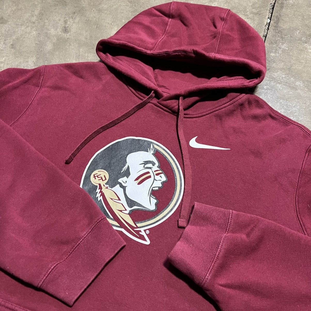 Nike Nike Florida State Seminoles FSU Hoodie Sweatshirt Swoosh Size US XL / EU 56 / 4 - 4 Thumbnail