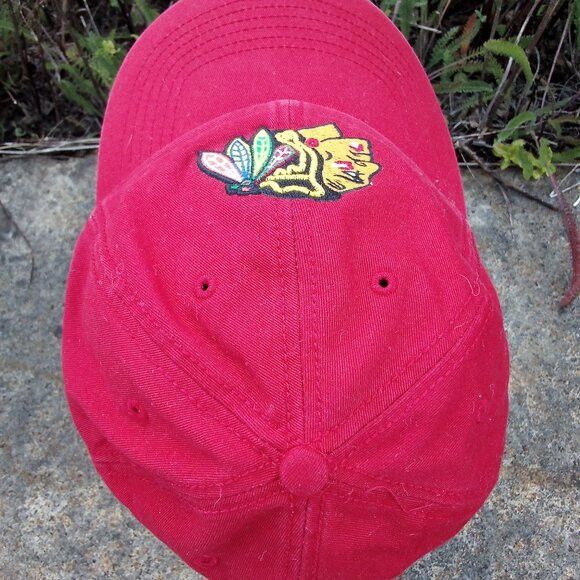 47 Brand × NHL DS NWT 47 Brand Chicago Blackhawks Fitted Hat Cap Medium Size ONE SIZE - 4 Thumbnail