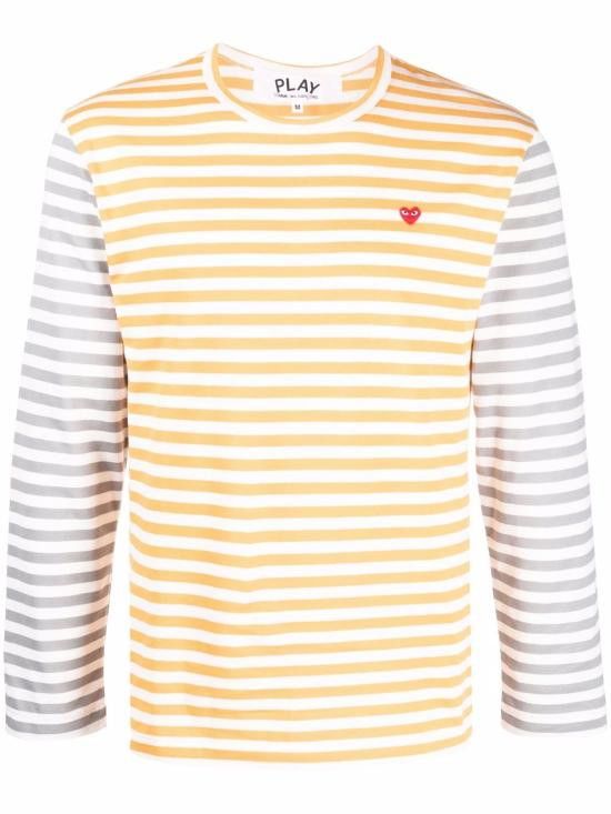 Comme des Garcons COMME DES GARCONS Men T-Shirts P1T318 2 Yellow Size US XL / EU 56 / 4 - 1 Thumbnail