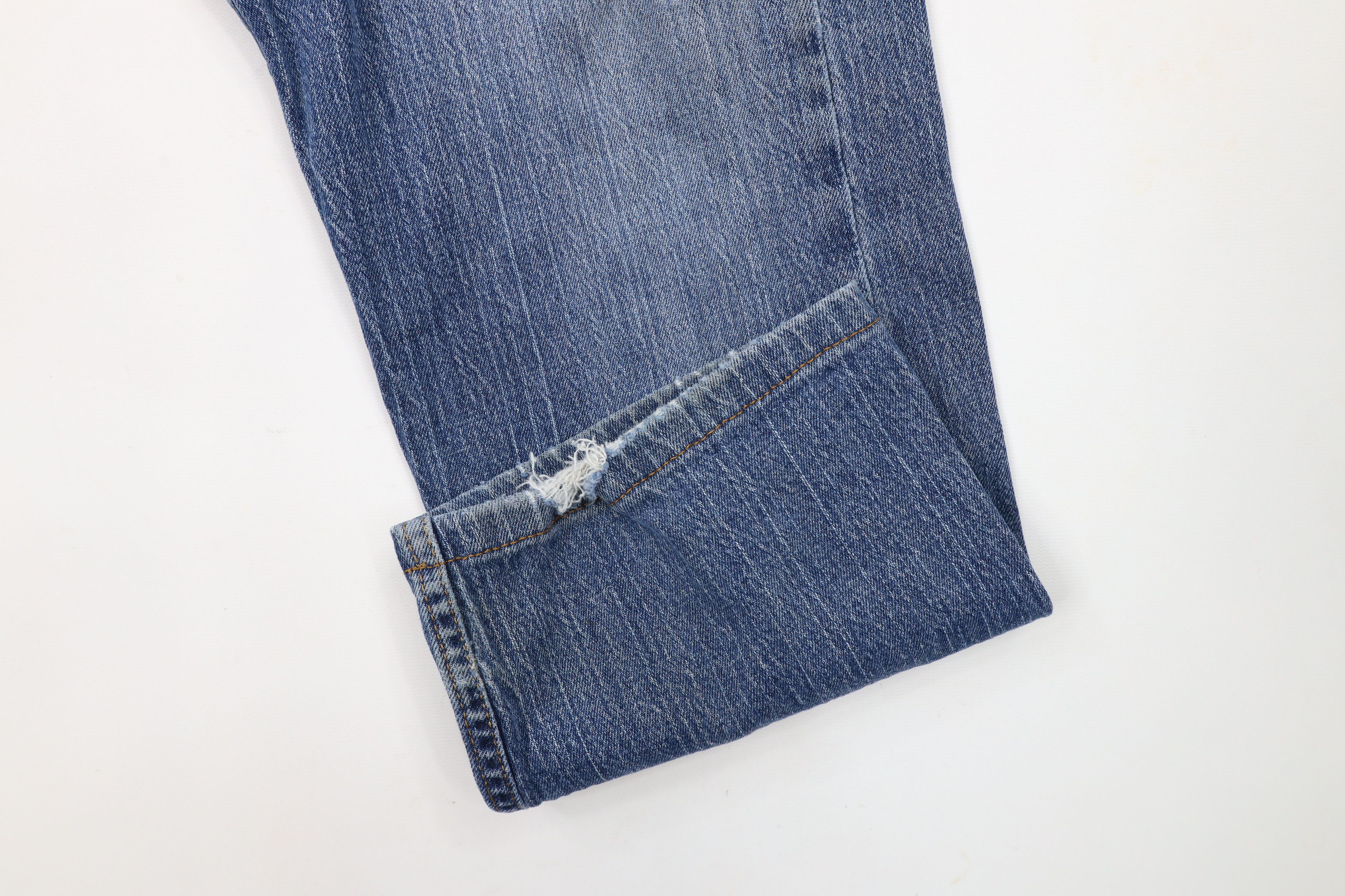 Levi's × Vintage Vintage Y2K Levis 505 Regular Fit Denim Jeans Blue Cotton Size US 36 / EU 52 - 6 Thumbnail